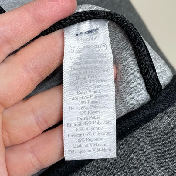 Everlane Bomber Jacket Street Fleece Cropped Full Zip - Picture 6 of 7